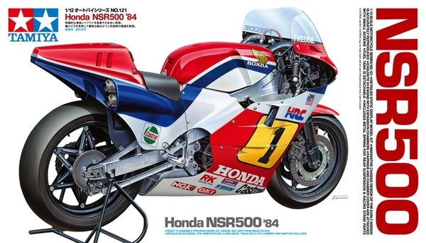 TAM14121 - 1/12 Tamiya 1984 Honda NSR500 Racing Motorcycle