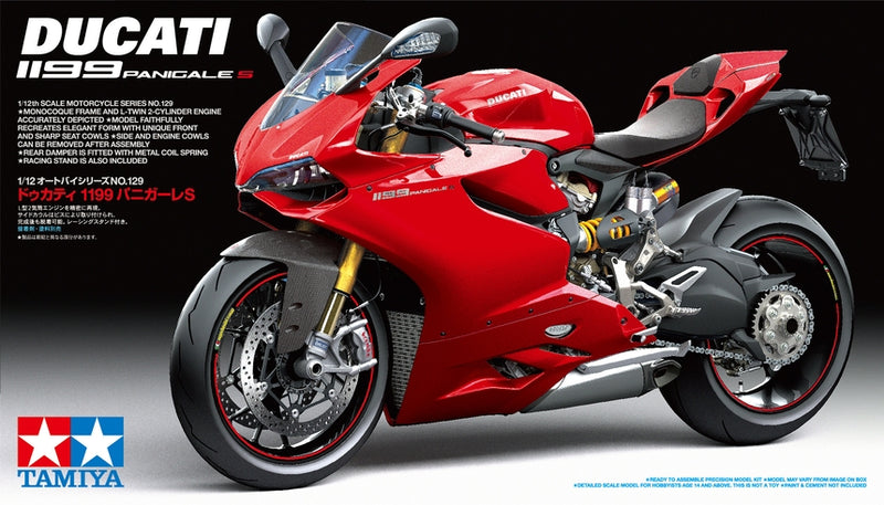 TAM14129 - 1/12 Tamiya Ducati 1199 Panigale S Motorcycle