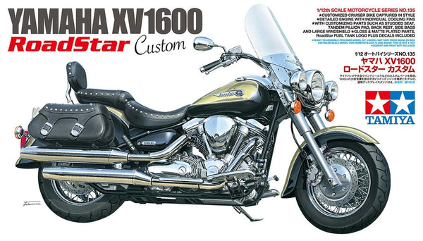TAM14135 - 1/12 Tamiya Yamaha XV1600 Road Star Custom Motorcycle