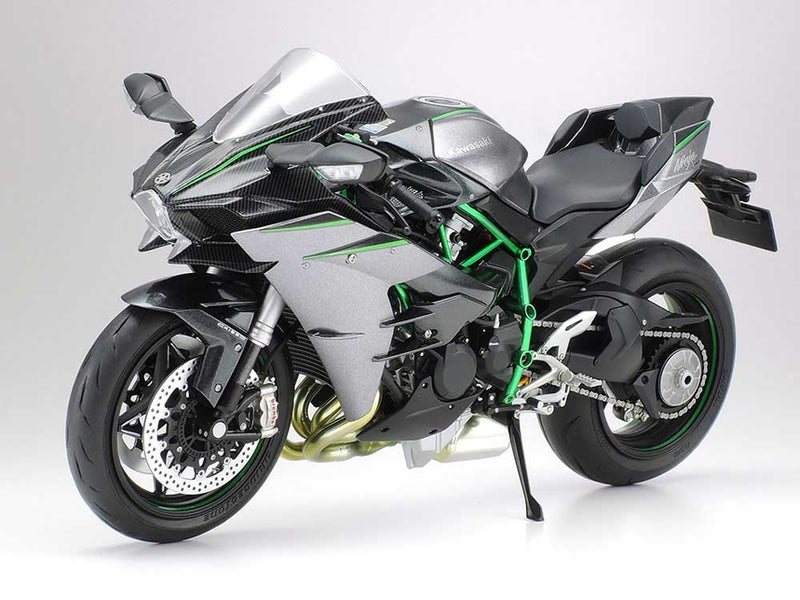 TAM14136 - 1/12 Tamiya Kawasaki Ninja H2 Carbon Motorcycle