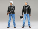 TAM14137 - 1/12 Tamiya Street Rider Motorcycle Figure
