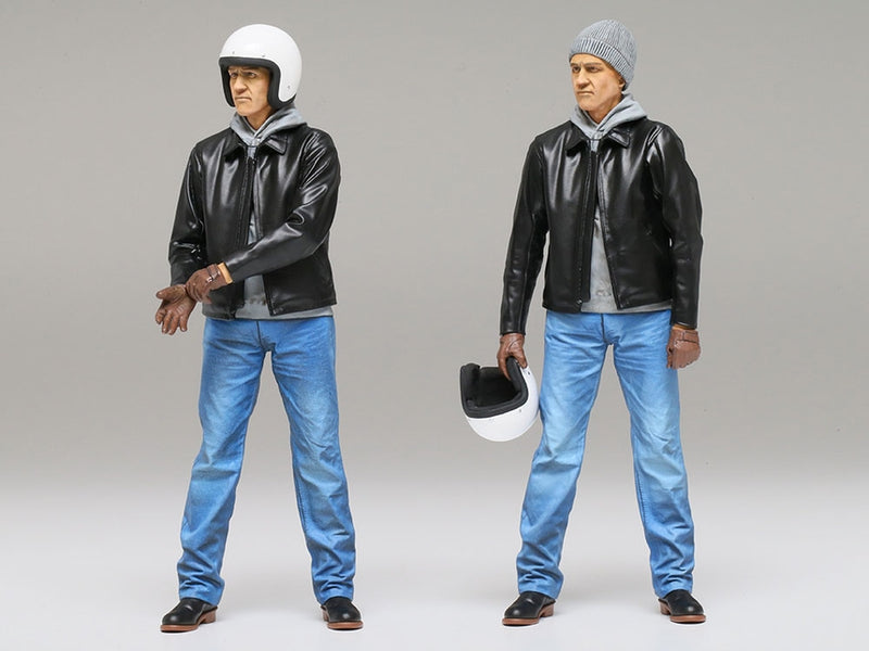 TAM14137 - 1/12 Tamiya Street Rider Motorcycle Figure
