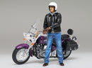 TAM14137 - 1/12 Tamiya Street Rider Motorcycle Figure