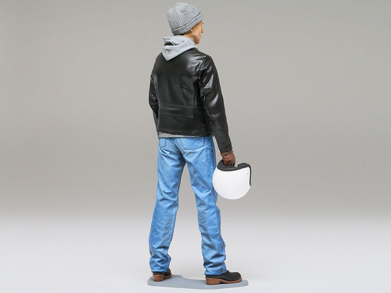 TAM14137 - 1/12 Tamiya Street Rider Motorcycle Figure