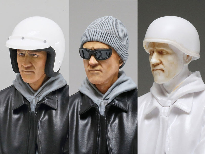 TAM14137 - 1/12 Tamiya Street Rider Motorcycle Figure