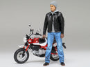 TAM14137 - 1/12 Tamiya Street Rider Motorcycle Figure