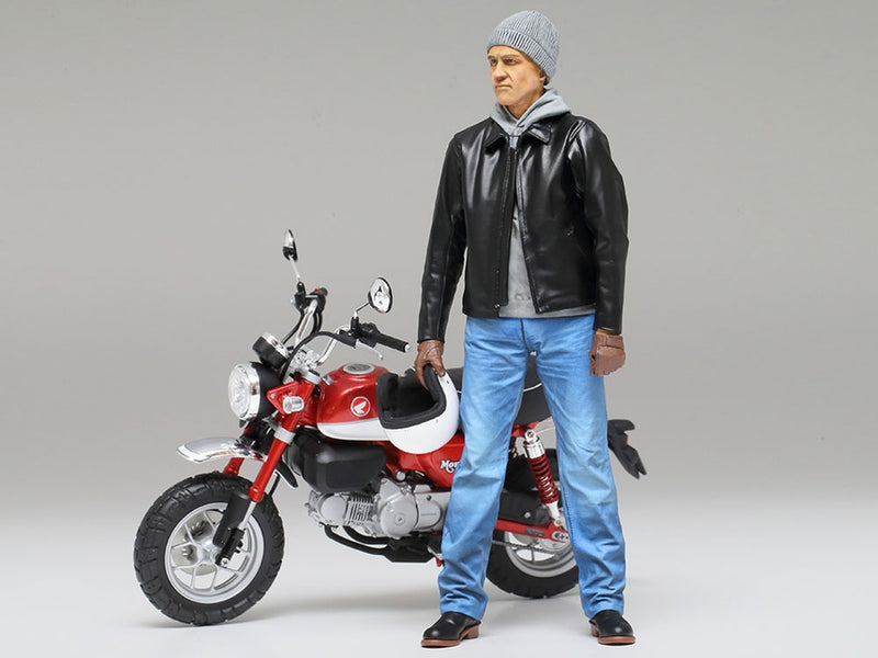 TAM14137 - 1/12 Tamiya Street Rider Motorcycle Figure