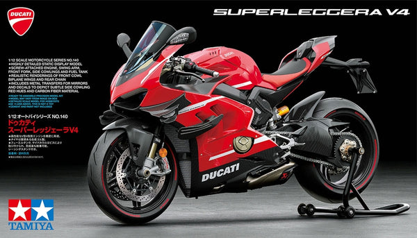 TAM14140 - 1/12 Tamiya Ducati Panigale Superleggera V4 Motorcycle