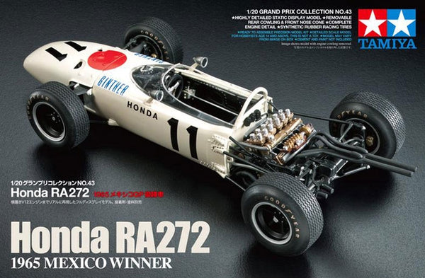 TAM20043 - 1/20 Tamiya Honda F1 RA272 Race Car