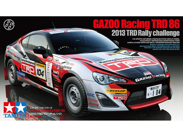 TAM24337 - 1/24 Tamiya 2013 TRD86 Gazoo Rally Race Car