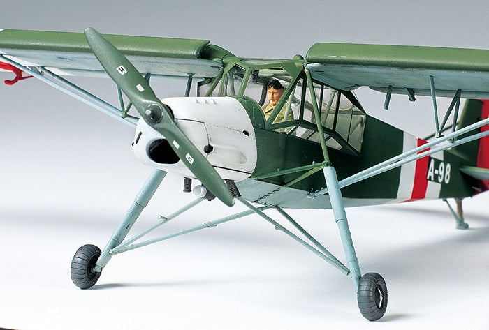 TAM25158 - 1/48 Tamiya Fieseler Fi156C Storch (Foreign Air Forces) Aircraft