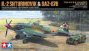 1/48 Tamiya IL-2 Shturmovik & GAZ-67B Plastic Model Kit