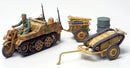 TAM32502 - 1/48 Tamiya SdKfz 2 Kettenkrad w/Cart & Goliath Demo Vehicle