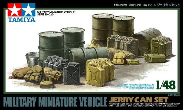 TAM32510 - 1/48 Tamiya Jerry Can Set