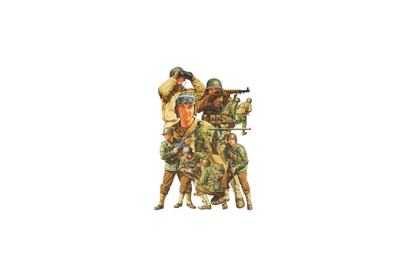 TAM32513 - 1/48 Tamiya WWII US Army Infantry GI's (15)