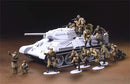 TAM32521 - 1/48 Tamiya WWII Russian Infantry & Tank Crew (14)