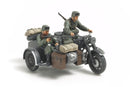 TAM32578 - 1/48 Tamiya German Motorcycle w/Sidecar