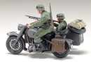 TAM32578 - 1/48 Tamiya German Motorcycle w/Sidecar