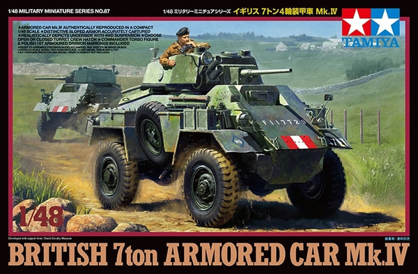 TAM32587 - 1/48 Tamiya British 7-Ton Mk IV Armored Car