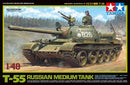 TAM32598 - 1/48 Tamiya Russian T55 Medium Tank