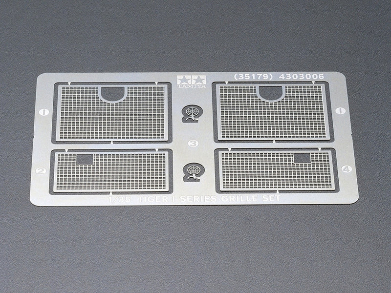 TAM35179 - 1/35 Tamiya Tiger I Photo-Etched Grille Set