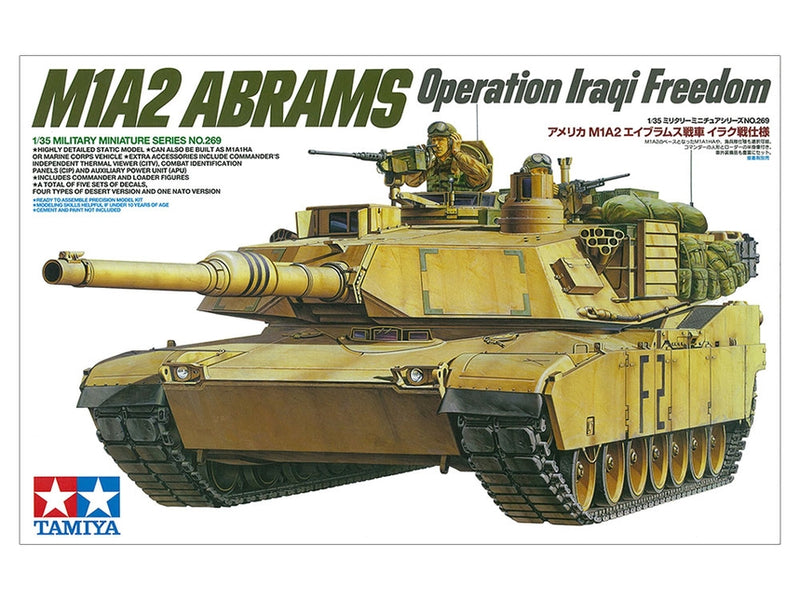 Tamiya 1/35 M1A2 Abrams Main Battle Tank TAM35269