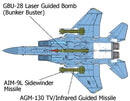 TAM60312 - 1/32 Tamiya F15E Strike Eagle Aircraft w/Bunker Buster