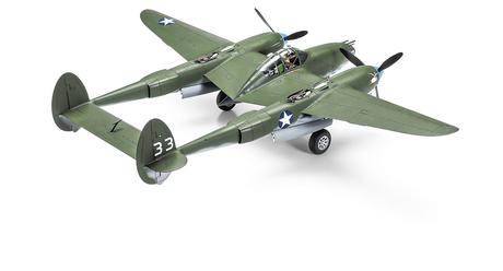 TAM61120 - 1/48 Tamiya P38F/G Lightning Fighter