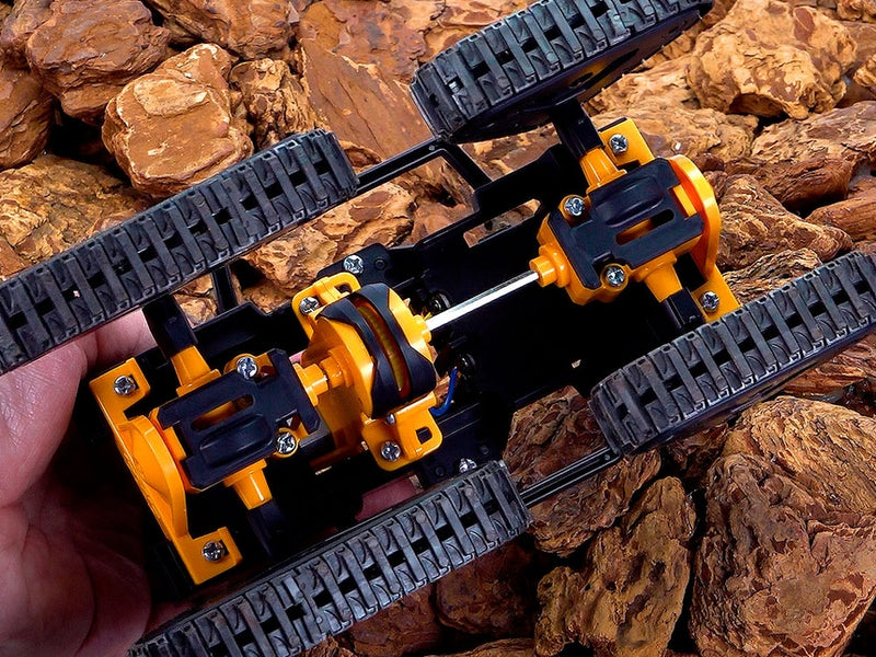 TAM70247 - Tamiya Educational Construction Kit: 4-Track Crawler