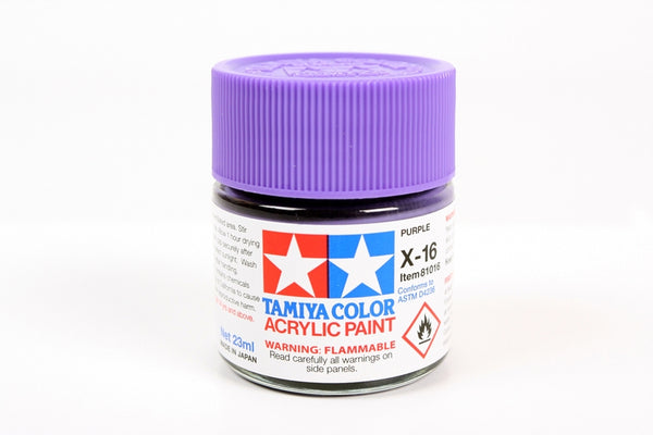 81016 Acrylic X16 Purple 3/4 oz