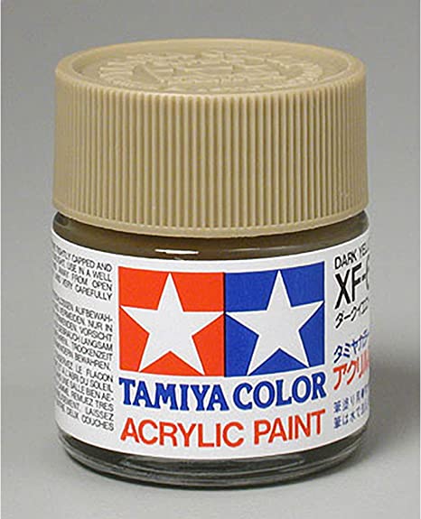 TAMIYA USA TAM81360 Acrylic XF60 Flat Dark Yellow