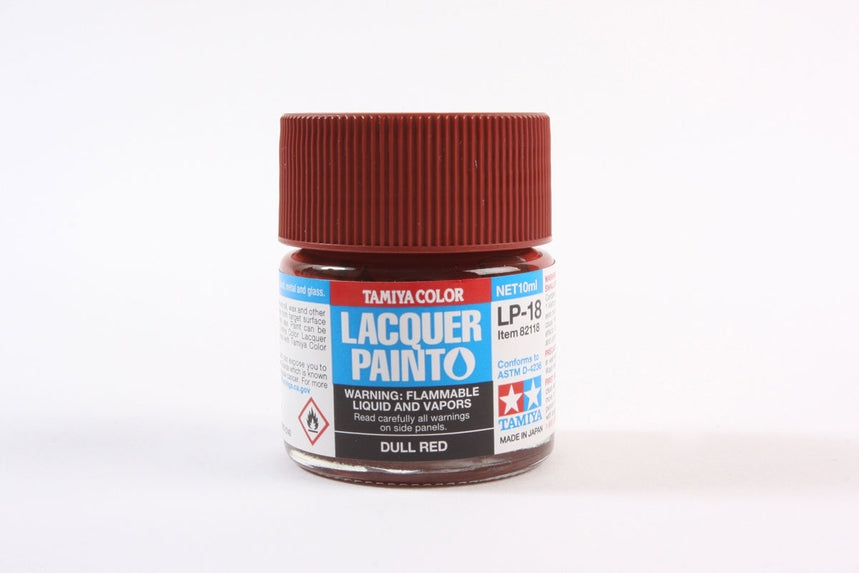 LP-18 Dull Red Lacquer Paint