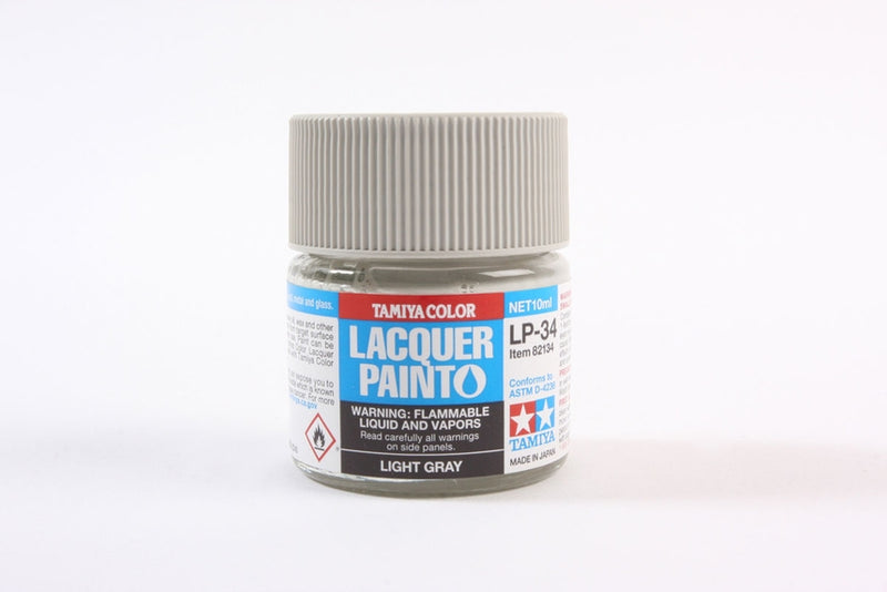 TAM82134 Tamiya Lacquer Paint LP-34 Light Gray 10ml