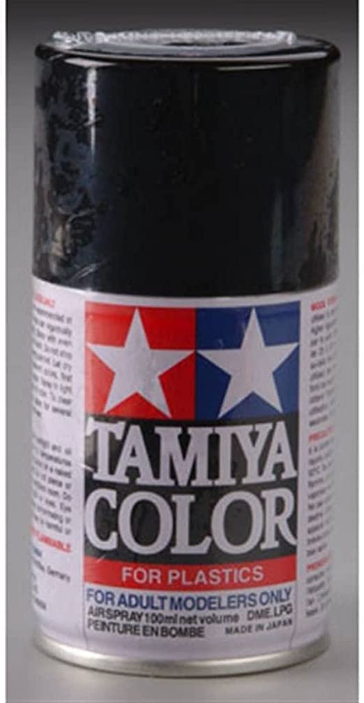 TS-6 Matt Black, 100ml Spray Lacquer Paint