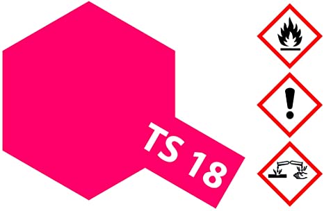 TS-18 Metallic Red, 100ml Spray Lacquer Paint