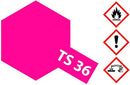 TS-36 Fluorescent Red, 100ml Spray Lacquer Paint
