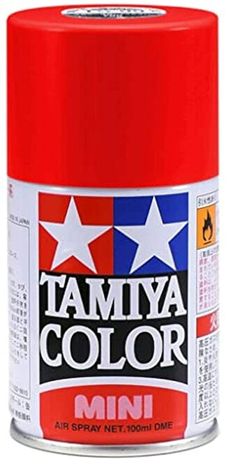 TS-49 Bright Red, 100ml Spray Lacquer Paint
