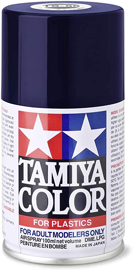 TS-55 Dark Blue, 100ml Spray Lacquer Paint