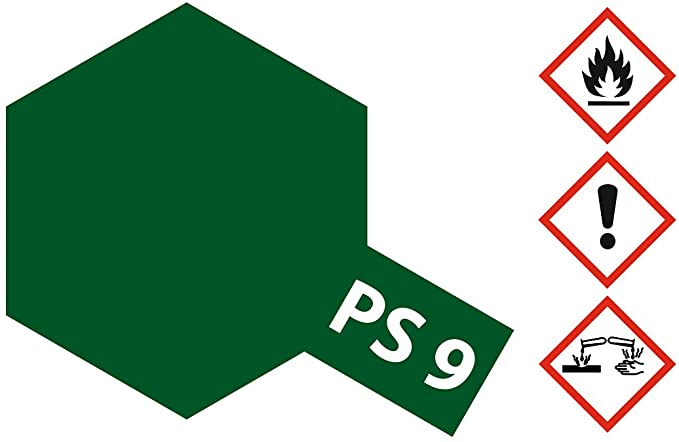 PS-9 Green Spray Paint, 100ml Spray Can