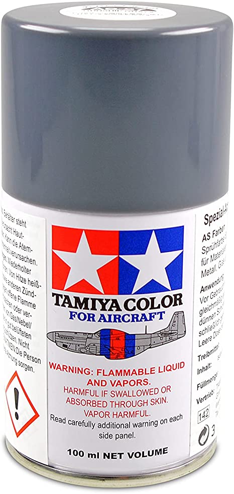 AS-27 Spray Gunship Gray, 100ml Spray Paint