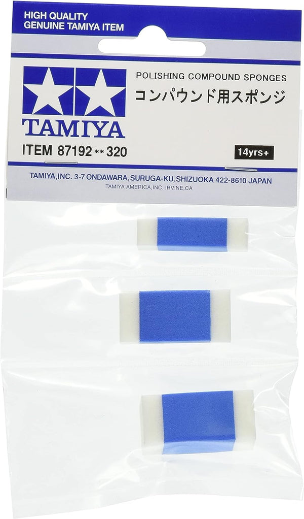TAMIYA - Polishing compound sponges