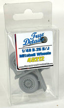 1/48 True Details B-25 B/J Mitchell Resin Wheels Set