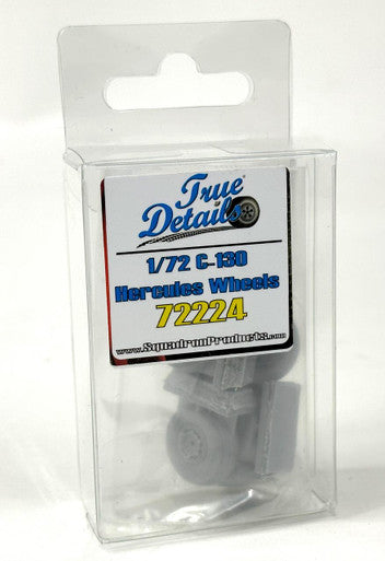 1/72 True Details C-130 Hercules Wheels Set