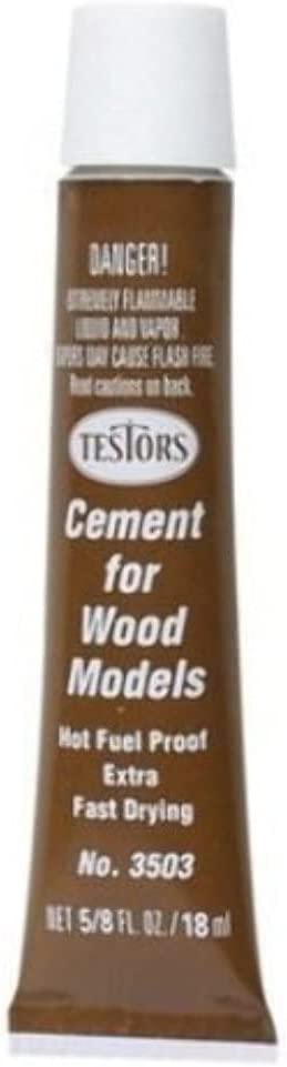 Cement for Wood Models