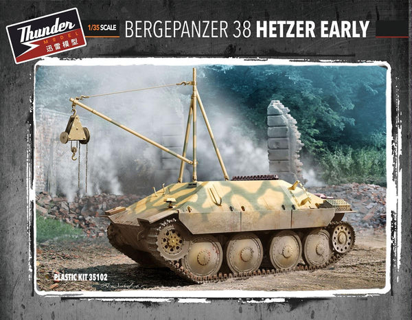 TND35102 - 1/35 Thunder Model Bergepanzer 38 Hetzer Early