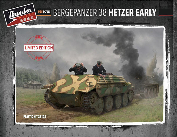 TND35103 - 1/35 Thunder Model Bergepanzer 38 Hetzer Early LE
