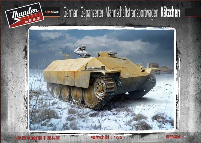 TND35104 - 1/35 Thunder Model German Gepanzerter Mannschaftsransportwagen Katzchen