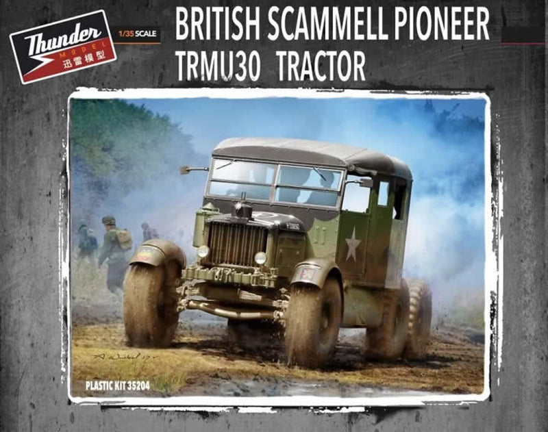 TND35204 - 1/35 Thunder Model British Scammell Pioneer TRMU030 Tractor