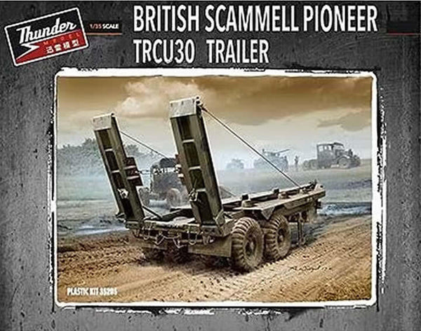 TND35205 - 1/35 Thunder Model British Scammell Pioneer TRCU30 Trailer