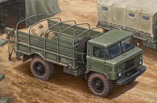RUSSIAN GAZ-66 LIGHT TRUCK I